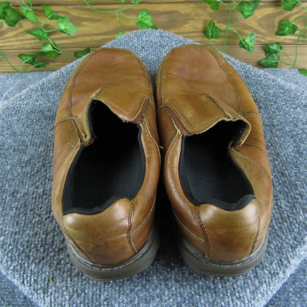 Abeo Men's Master Loafer Brown Leather Size 8.5M‎ Gently Used 2025